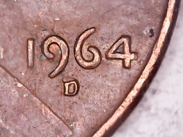 1964-D--Penny-MM-Double-Die-Or-Raised...-Weak-Die?